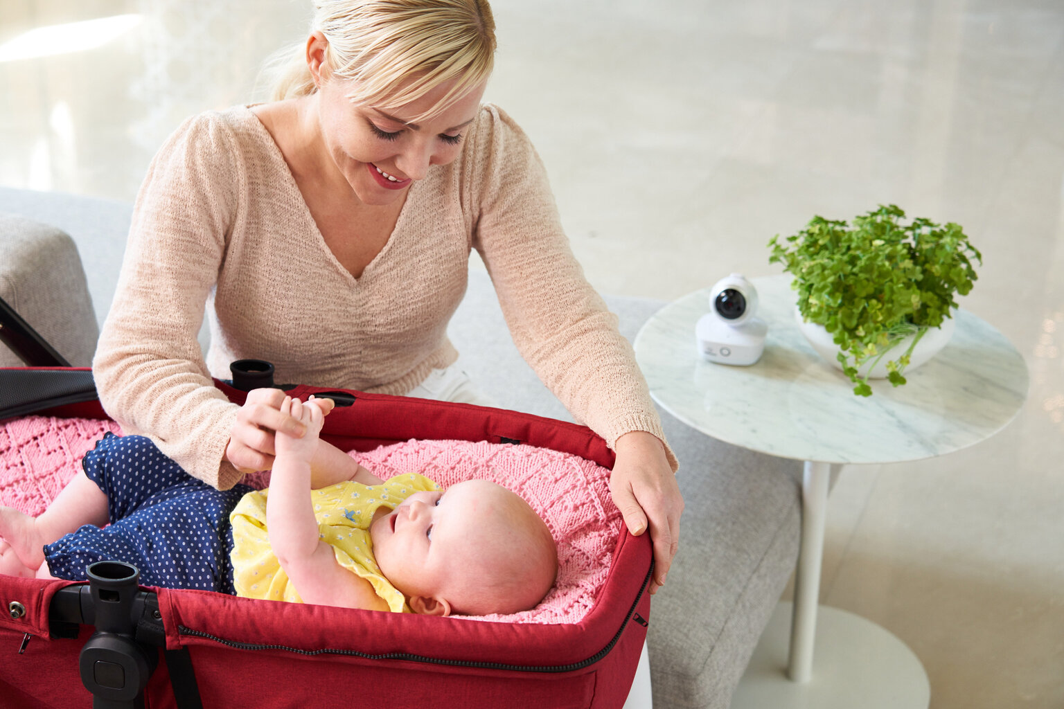 Hibridinis „Wifi“ kūdikių vaizdo monitorius Bebcare iQ цена и информация | Mobilios auklės | pigu.lt