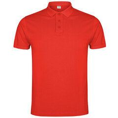 Polo marškinėliai trumpomis rankovėmis vyrams, raudoni kaina ir informacija | Vyriški marškinėliai | pigu.lt