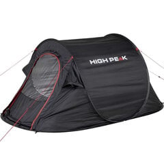 Палатка High Peak Vision 3 черная цена и информация | Палатки | pigu.lt