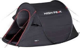 Палатка High Peak Vision 2, Черный цена и информация | Палатки | pigu.lt