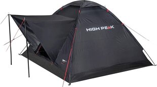 Палатка Хай Пик Бивер 3, Черный цена и информация | Палатки | pigu.lt