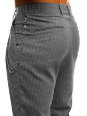 Брюки для мужчин Fancy, серые цена и информация | Мужские брюки | pigu.lt