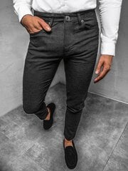 Брюки для мужчин Luki, серые цена и информация | Мужские брюки | pigu.lt