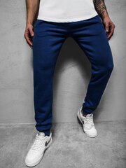 Повседневные брюки для мужчин Sergo, синие цена и информация | Мужские термобрюки, темно-синие, SMA61007 | pigu.lt