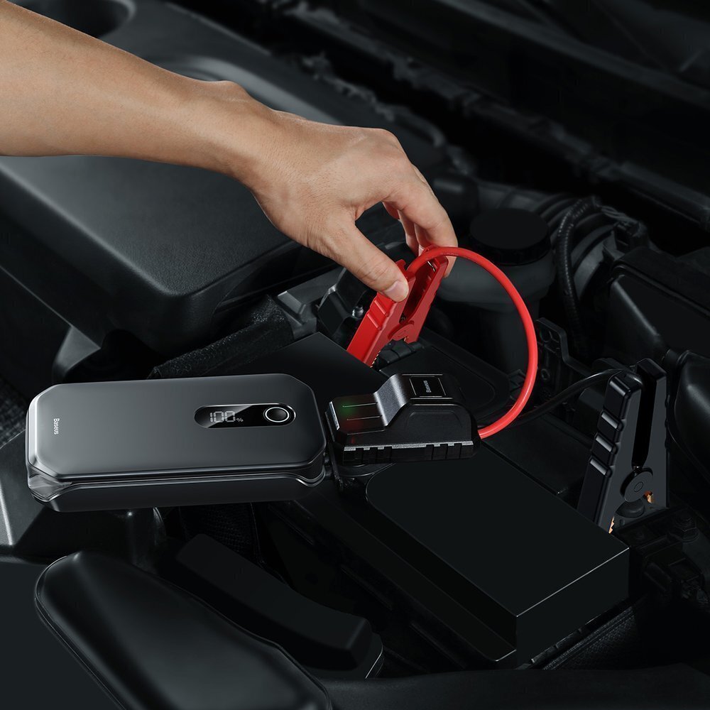 Baseus Super Energy Car Jump Starter 12000 mAh 12 V kaina ir informacija | Auto reikmenys | pigu.lt