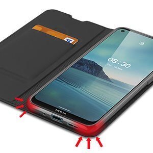 Dėklas Dux Ducis Skin Pro skirtas Nokia 3.4, juoda цена и информация | Telefono dėklai | pigu.lt