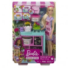 Игровой набор Barbie "Цветочный магазин" с куклой цена и информация | Игрушки для девочек | pigu.lt