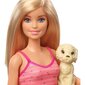 Lėlė Barbie rinkinys „Šunelių maudynės“ kaina ir informacija | Žaislai mergaitėms | pigu.lt
