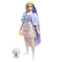 Кукла Барби Extra с розовым платьем цена и информация | Игрушки для девочек | pigu.lt