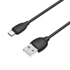 Borofone Benefit кабель USB - microUSB 1m цена и информация | Кабели и провода | pigu.lt