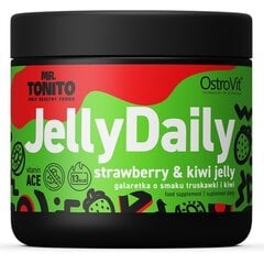 Desertas Ostrovit Mr. Tonito Jelly Daily braškių ir kivių, 350 g kaina ir informacija | Funkcinis maistas (supermaistas) | pigu.lt