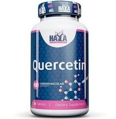 Maisto papildas Haya Labs Quercetin (Kvercetinas) 50 tabl. kaina ir informacija | Vitaminai, maisto papildai, preparatai gerai savijautai | pigu.lt