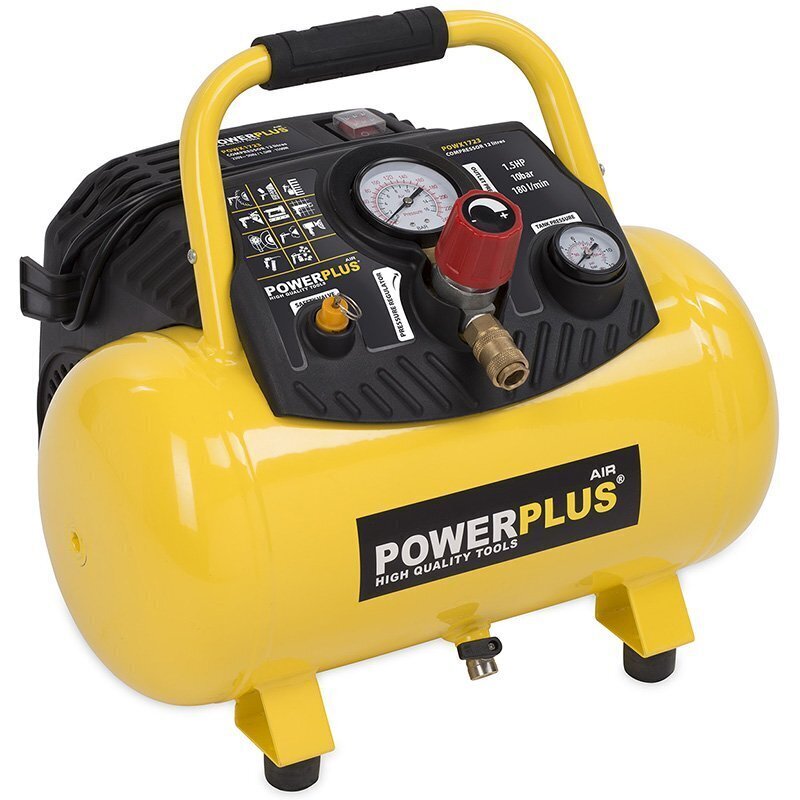 Kompresorius PowerPlus X, 1100W цена и информация | Kompresoriai | pigu.lt