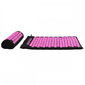 Akupresūrinis masažo kilimėlis su pagalve SportVida 65x42 cm, juodas/rožinis цена и информация | Masažo reikmenys | pigu.lt