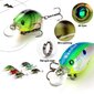 Vobleris Banshee Crankbait Bass 60mm 10g VC01 Red Back, Plūdrus kaina ir informacija | Vobleriai, masalai, blizgės | pigu.lt