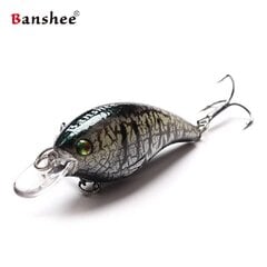 Воблер Banshee Crankbait Bass 60mm 10g VC01 Titanium Creature, плавучий цена и информация | Воблеры, приманки, блесны | pigu.lt