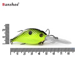 Воблер Banshee Crankbait 50mm 10g VC07 Chartreuse Black Shad цена и информация | Воблеры, приманки, блесны | pigu.lt