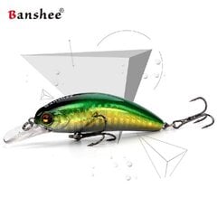 Vobleris Banshee Crankbait 45mm 4.7g GO-CM001, žalias/juodas kaina ir informacija | Vobleriai, masalai, blizgės | pigu.lt