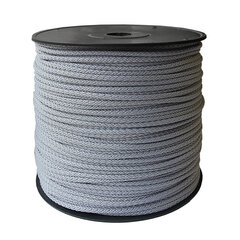 Веревка для вязания 5.5 мм. цвет голубовато серый(Нр. 14) 200 м. цена и информация | Принадлежности для вязания крючком | pigu.lt