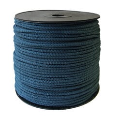 Веревка для вязания 5.5 мм. цвет темный деним(Нр. 28) 200 м. цена и информация | Принадлежности для вязания крючком | pigu.lt
