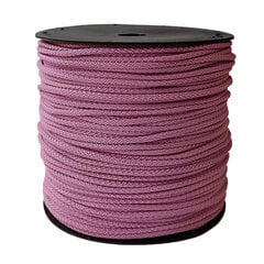 Веревка для вязания 5.5 мм. цвет сиреневый(Нр. 57) 200 м. цена и информация | Принадлежности для вязания крючком | pigu.lt