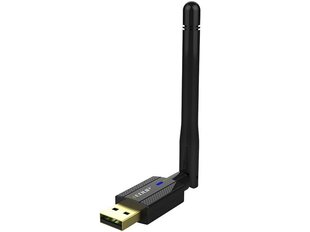 Адаптер EDUP EP - MS1581 WiFi / антенна 2dBi / 300 Мбит / с / 802.11n / черный цена и информация | Адаптеры, USB-разветвители | pigu.lt