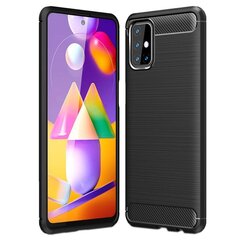 Чехол Carbon protect для Samsung Galaxy M31S цена и информация | Чехлы для телефонов | pigu.lt