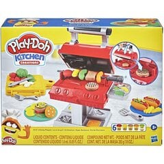 Plastilino rinkinys Grilis Play-Doh Kitchen Creations kaina ir informacija | Lavinamieji žaislai | pigu.lt