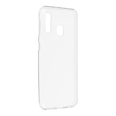Cиликоновый чехол для телефона Samsung Galaxy A20e, прозрачный цена и информация | Чехлы для телефонов | pigu.lt