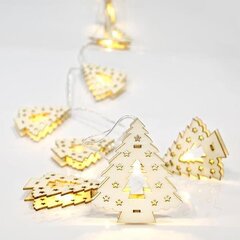 Рождественская гирлянда, 10 LED цена и информация | Гирлянды | pigu.lt