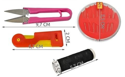 Siuvimo siūlų rinkinys kaina ir informacija | Siuvimo reikmenys | pigu.lt