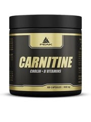 Пищевая добавка Peak Carnitine 100 капс. цена и информация | Добавки для похудения | pigu.lt