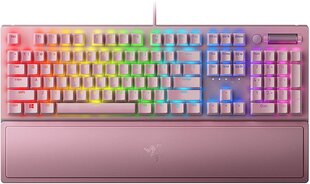 Klaviatūra Razer BlackWidow V3 Quartz, Green Switch, US kaina ir informacija | Klaviatūros | pigu.lt