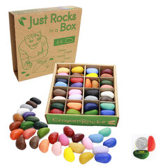 Kreidelės "Crayon Rocks" dėžutėje 64 vnt, 32 spalvos. kaina ir informacija | Piešimo, tapybos, lipdymo reikmenys | pigu.lt