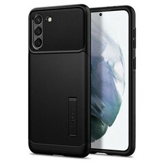 Spigen Slim Armor Samsung G996 S21+ czarny|black ACS02410 цена и информация | Чехлы для телефонов | pigu.lt