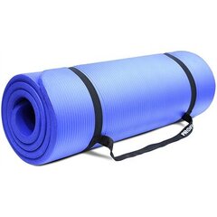 Гимнастический коврик Proiron PRO-DZ02-8, 180 x 61 x 1,5 см, синий цена и информация | Коврики для йоги, фитнеса | pigu.lt