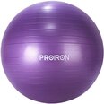 Gimnastikos kamuolys su pompa Proiron PRO-YJ01-2 75 cm, violetinis