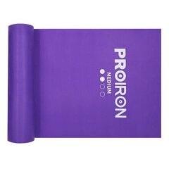 Эластичная лента Proiron PRO-LLP-2, фиолетовая цена и информация | Фитнес-резинки, гимнастические кольца | pigu.lt