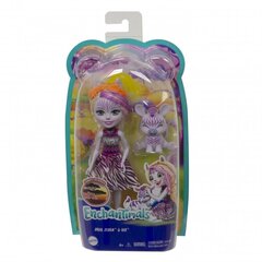 Lėlė zebrė Zadi su gyvūnėliu Enchantimals kaina ir informacija | Žaislai mergaitėms | pigu.lt