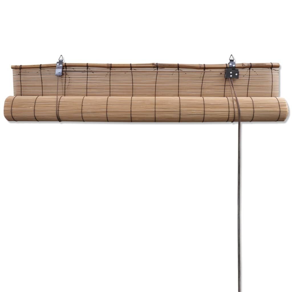 Roletai iš bambuko, 2vnt., 120x220 cm цена и информация | Žaliuzės | pigu.lt