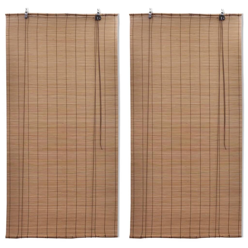 Roletai iš bambuko, 2vnt., 120x220 cm kaina | pigu.lt