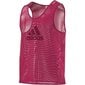 Sportiniai marškinėliai vyrams ir moterims Adidas BIB 14 F82134, raudoni kaina ir informacija | Sportinė apranga vyrams | pigu.lt