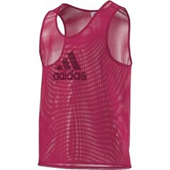 Sportiniai marškinėliai vyrams ir moterims Adidas BIB 14 F82134, raudoni kaina ir informacija | Sportinė apranga vyrams | pigu.lt