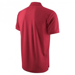 Polo marškinėliai vyrams Nike Team Core M 454800-657, raudoni kaina ir informacija | Sportinė apranga vyrams | pigu.lt