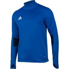 Marškinėliai vyrams Adidas Tiro 17 M BQ2735, mėlyni kaina ir informacija | Vyriški marškinėliai | pigu.lt