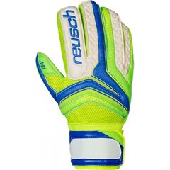 Вратарские перчатки Reusch serator prime M1 M 37 70 135 494, зеленые цена и информация | Тренировочные перчатки. Размер 5 | pigu.lt