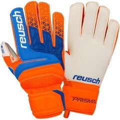 Vartininko pirštinės Reusch Prisma SG Finger Support 38 70 810 290, oranžinės цена и информация | Тренировочные перчатки. Размер 5 | pigu.lt