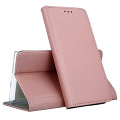 Mocco Smart Magnet Book Case For Samsung Galaxy A12 Rose Gold kaina ir informacija | Telefono dėklai | pigu.lt