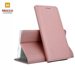 Mocco Smart Magnet Book Case For Samsung Galaxy A12 Rose Gold kaina ir informacija | Telefono dėklai | pigu.lt