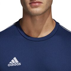 Futbolo marškinėliai vyrams Adidas Core 18 Training CV3450, mėlyni цена и информация | Футбольная форма и другие товары | pigu.lt